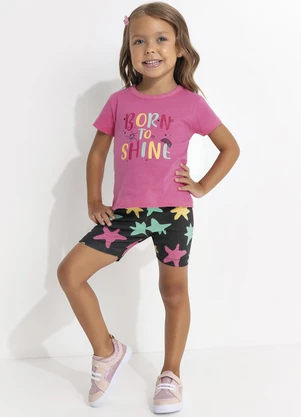 Fakini - Conjunto Infantil Rosa - FAKINI