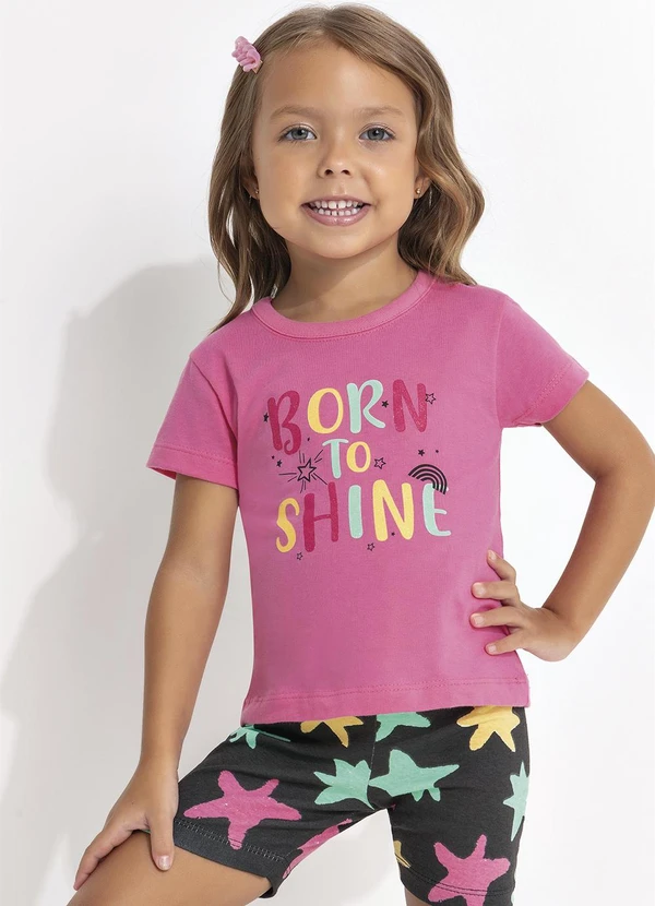 Fakini - Conjunto Infantil Rosa 3