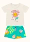 Fakini Kids - Cj.Blusa/Short Bege - variação: Bege