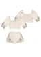 Fakini Kids - Cj.Blusa/Short Bege - variação: Bege