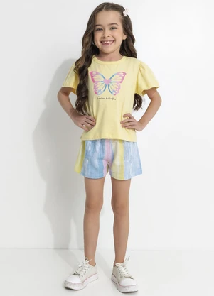Fakini - Conjunto Borboleta Amarelo - FAKINI