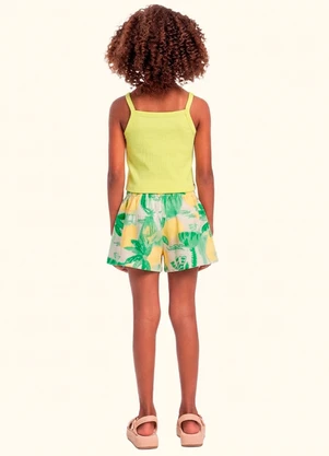 Fakini Kids - Cj.Regata/Short Amarelo - FAKINI KIDS