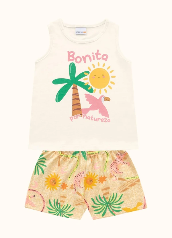 Fakini Kids - Cj.Regata/Short Bege