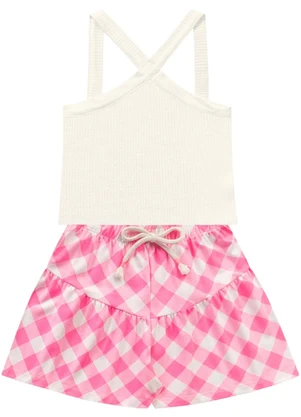 Fakini Kids - Cj.Regata/Short Rosa - FAKINI KIDS