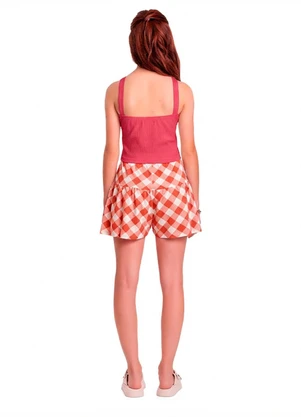 Fakini Kids - Cj.Regata/Short Vermelho - FAKINI KIDS
