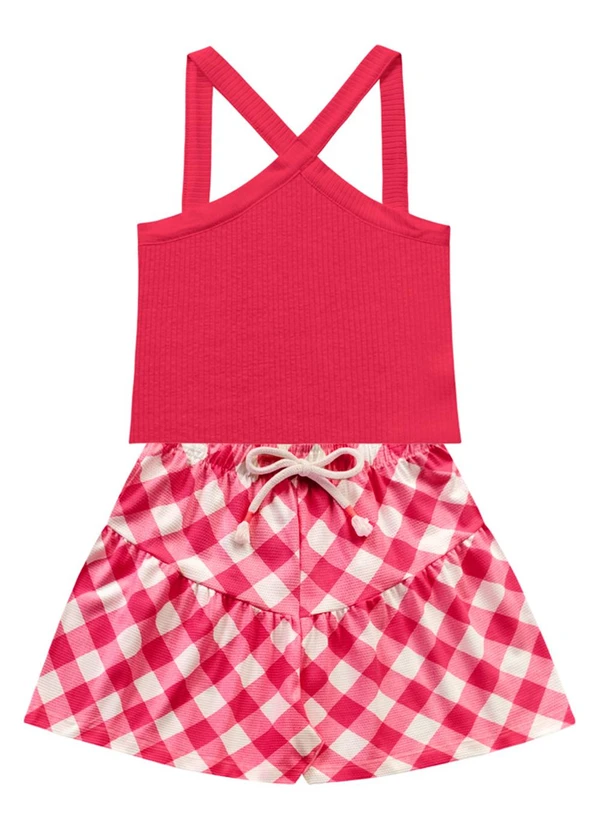 Fakini Kids - Cj.Regata/Short Vermelho 3