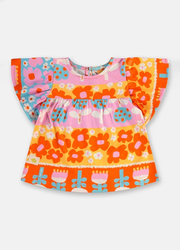 Três e Já - Conjunto 3 Peças para Bebê Menina Azul 3