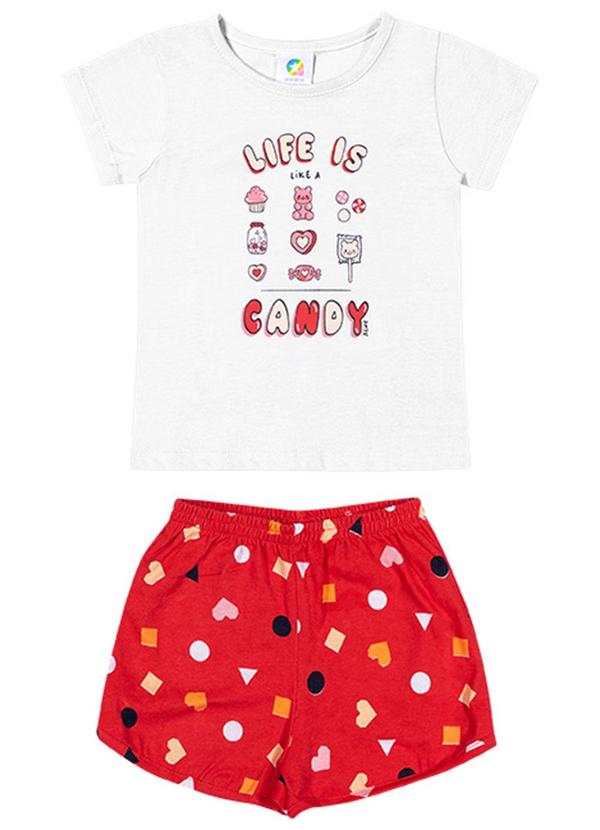 Alenice - Conjunto a Vida é um Doce Menina Branco