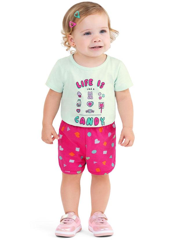 Alenice - Conjunto a Vida é um Doce Menina Verde