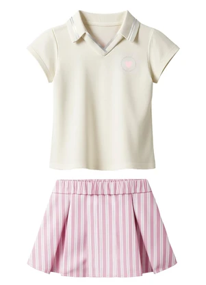 Carinhoso - Conjunto All You Need Is Love Off White - CARINHOSO