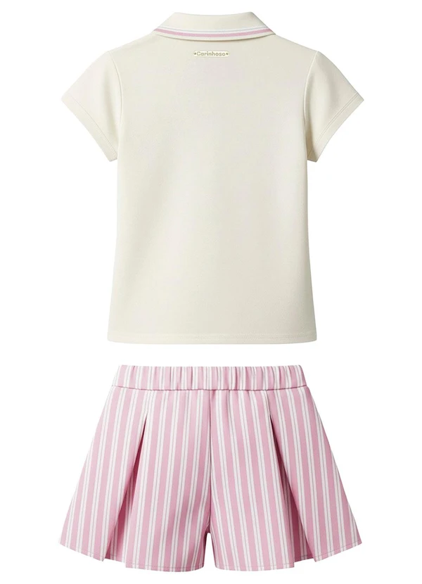 Carinhoso - Conjunto All You Need Is Love Off White 2