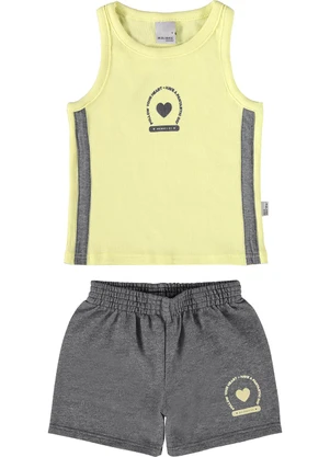 Malwee Kids - Conjunto Amarelo Follow Your Heart - MALWEE KIDS
