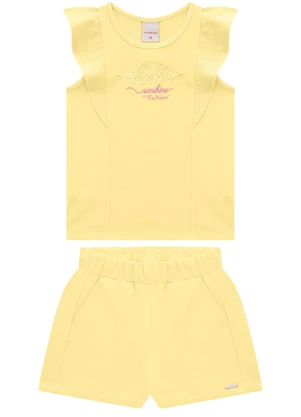 Carinhoso - Conjunto Amarelo Hello Sunshine Comfort - CARINHOSO
