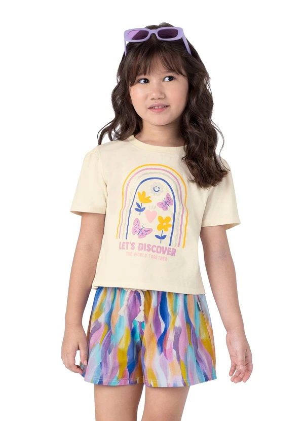 Malwee Kids - Conjunto Areia Let'S Discover Clochard