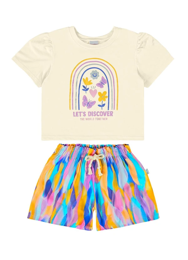 Malwee Kids - Conjunto Areia Let'S Discover Clochard 3