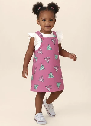 Malwee Kids - Conjunto Aviõezinhos de Origami Off White - MALWEE KIDS