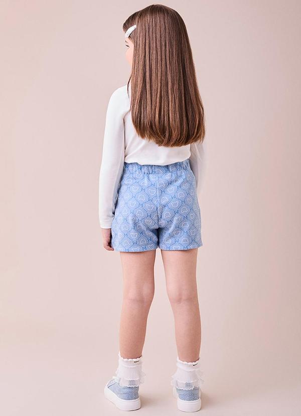 Momi - Conjunto Azul de Ursos com Strass Branco 2