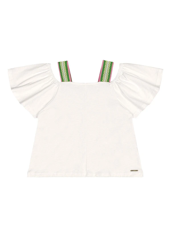 Quimby - Conjunto Bata Algodão Short Branco 3