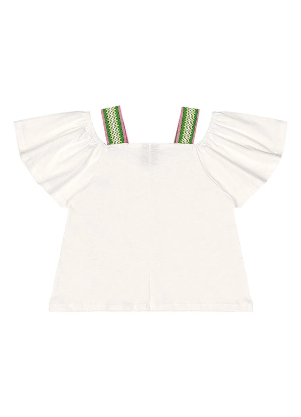 Quimby - Conjunto Bata Algodão Short Branco 4