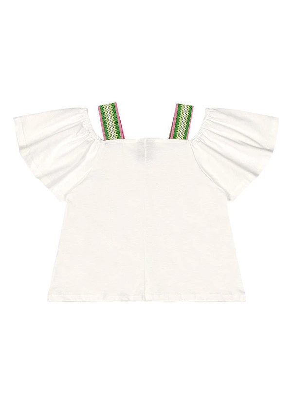 Quimby - Conjunto Bata Algodão Short Branco 3