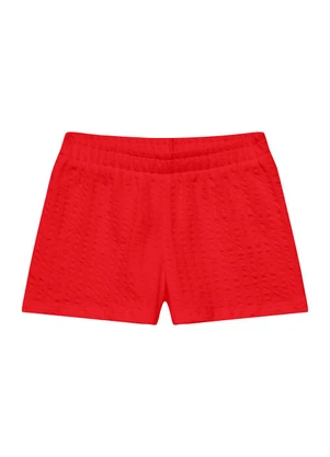 Duduka - Conjunto Bata com Plaquinha e Short Bordô - DUDUKA