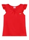Duduka - Conjunto Infantil Blusa Be Cappy e Short  Bege - variação: Bordô
