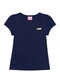 Duduka - Conjunto Blusa Capivara  e Short Flor Azul  - variação: Azul