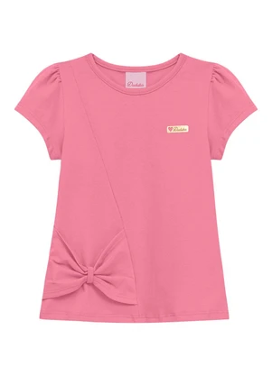 Duduka - Conjunto Bata e Bermuda Ciclista Listras Rosa - DUDUKA