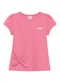 Duduka - Conjunto Blusa Capivara  e Short Flor Azul  - variação: Rosa
