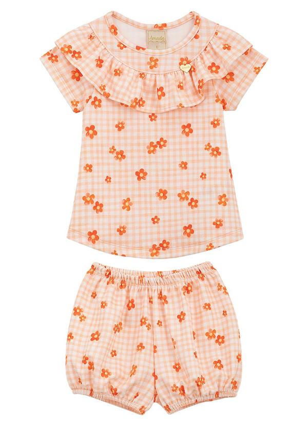 Amada - Conjunto Bata e Bombachinha Nude