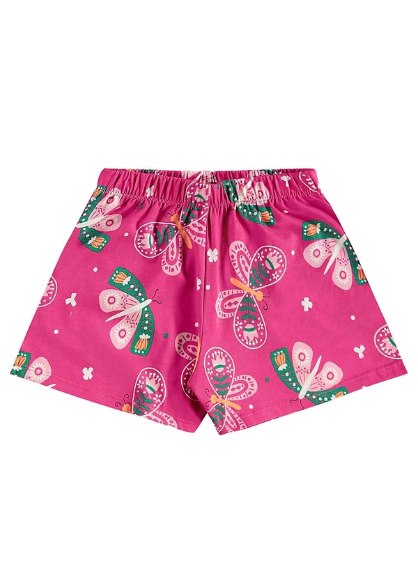Bee Loop - Conjunto Bata e Short Menina Rosa 5