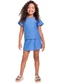 Bee Loop - Conjunto Bata e Short-Saia Rosa - variação: Azul
