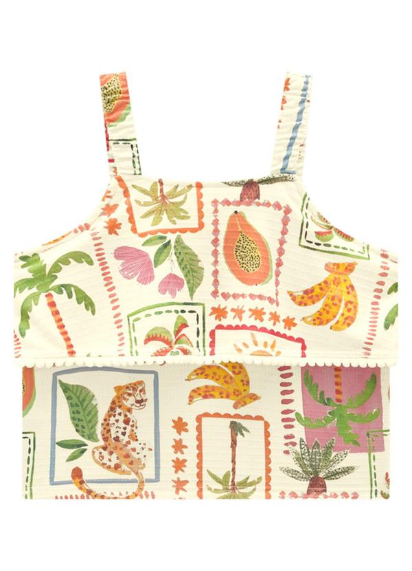 Marlan - Conjunto Bata e Shorts em Molecotton Jeans Bege