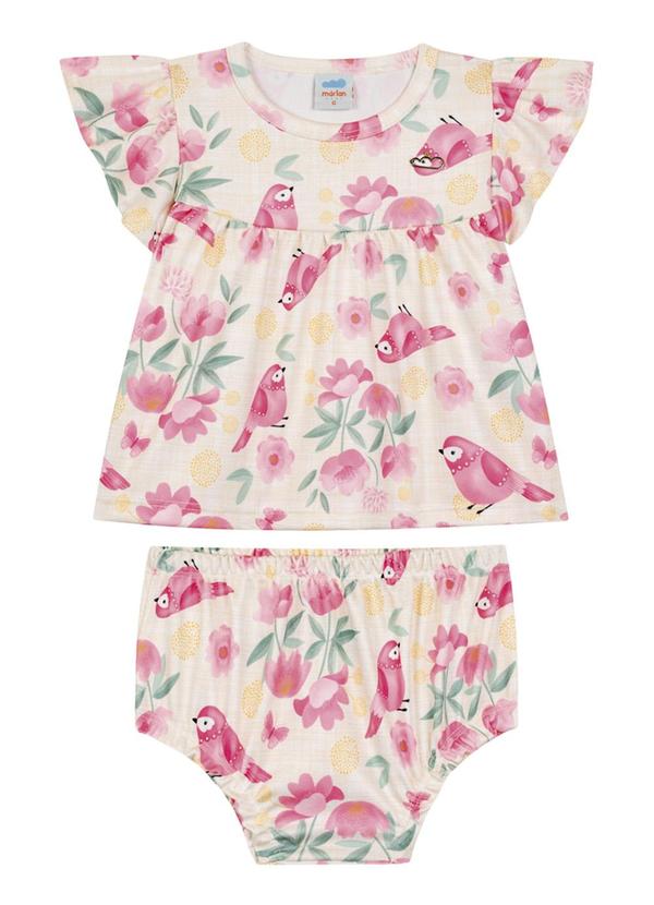 Marlan - Conjunto Bata e Tapa Fraldas em Newtech Bege 1
