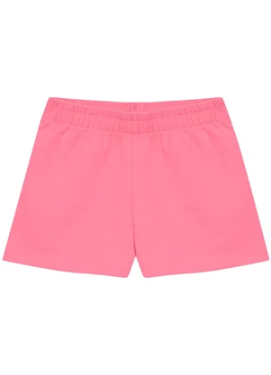 Duduka - Conjunto Bata Estampa Limão  e Short Rosa - DUDUKA