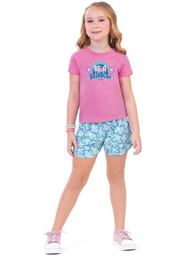 Alenice - Conjunto Be a Rainbow Menina Rosa