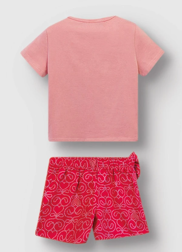 Carinhoso - Conjunto Be Happy Bordado Rosê 2