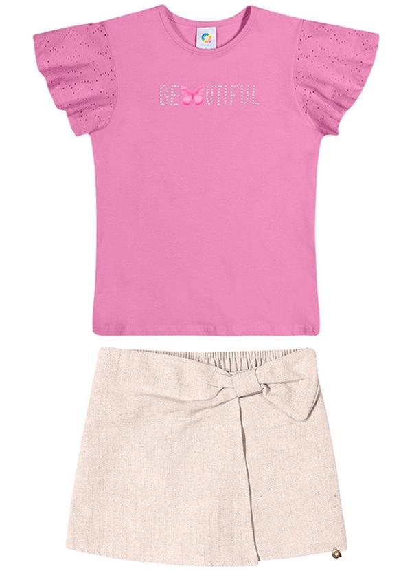 Alenice - Conjunto Beauty Menina Rosa