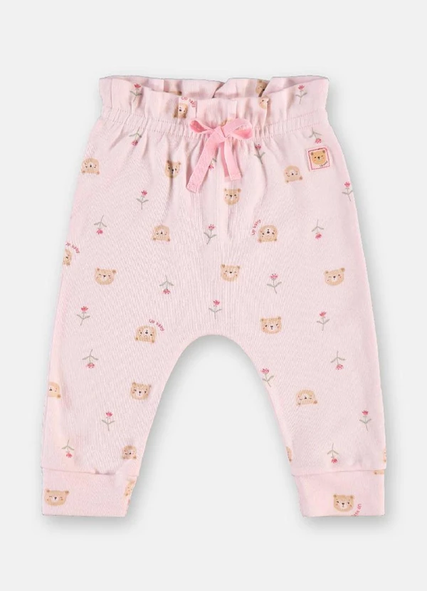 Up Baby - Conjunto Bebê Body e Calça Clochard Branco 5