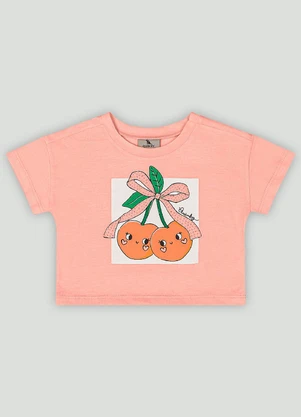 Conjunto Bebê com Blusa e Short Quimby Rosa - QUIMBY