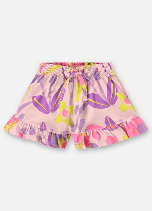 Up Baby - Conjunto Bebê com Blusa e Short Roxo 5