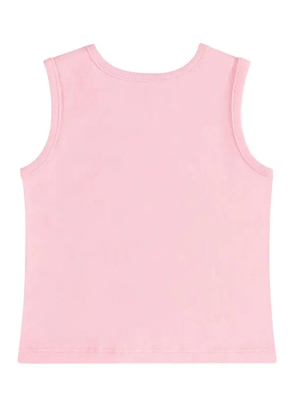 Bee Loop - Conjunto Bebê com Regata e Short Rosa 3