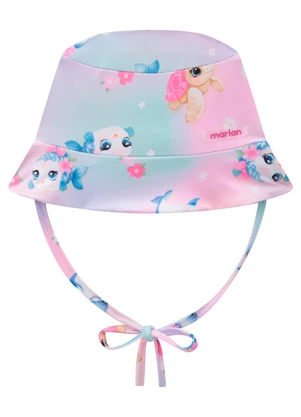 Marlan - Conjunto Bebê Maiô e Chapéu Uv Cute Ocean Verde - MARLAN