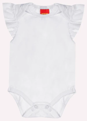 Kyly - Conjunto Bebê Menina Borboleta Branco - KYLY