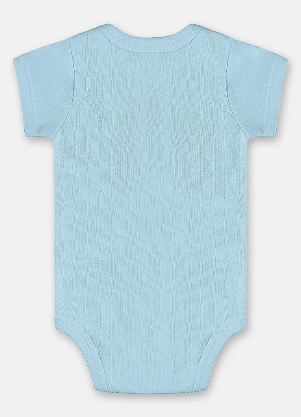 Up Baby - Conjunto Bebê Menina em Suedine Azul 3