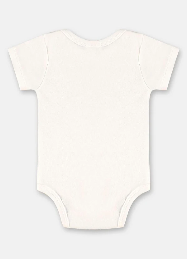 Up Baby - Conjunto Bebê Menina em Suedine Branco 4
