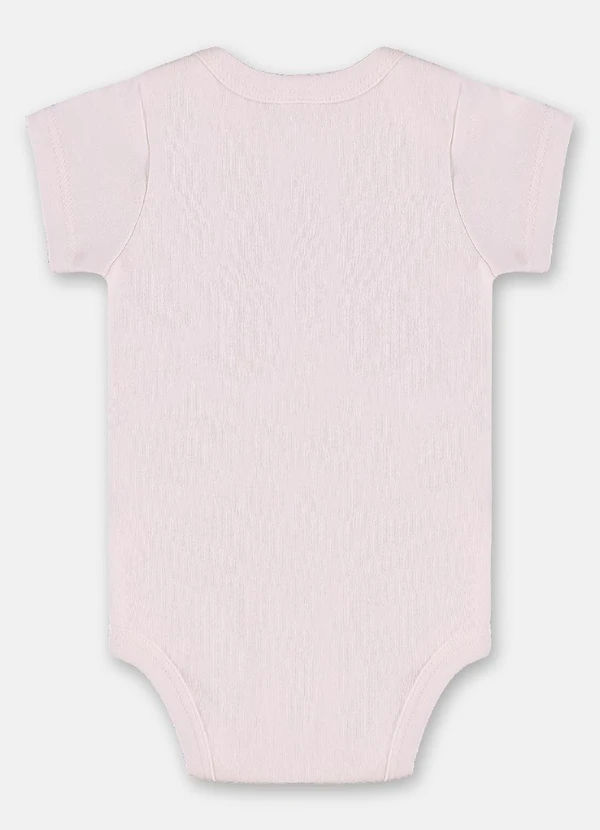 Up Baby - Conjunto Bebê Menina em Suedine Branco 3