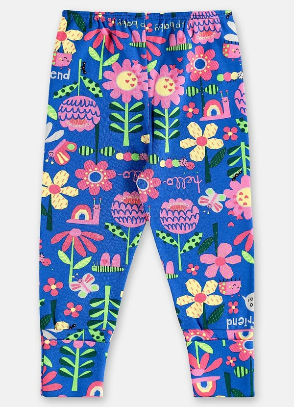 Up Baby - Conjunto Bebê Menina em Suedine Branco 5