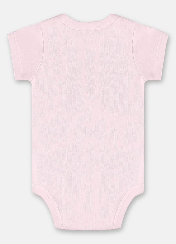 Up Baby - Conjunto Bebê Menina em Suedine Rosa 3