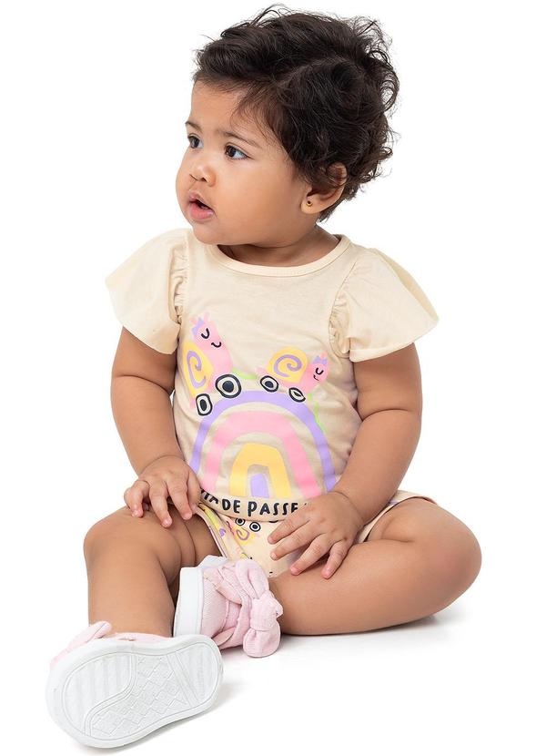 Malwee Kids - Conjunto Bege Dia de Passear Menina